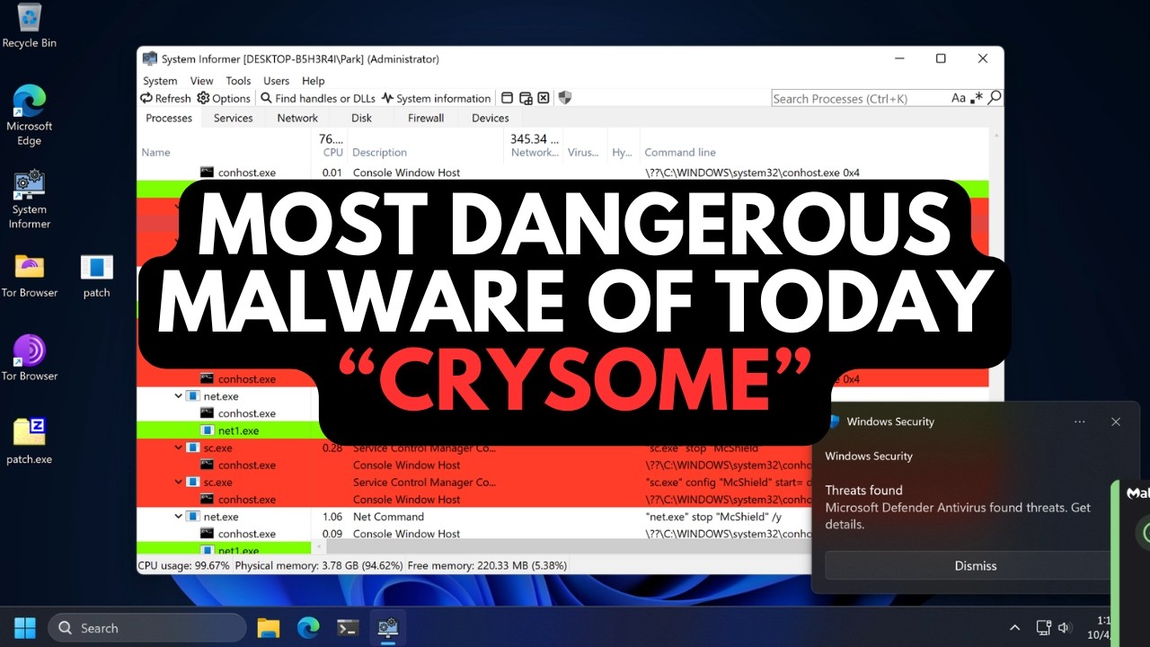 Самое опасное вредоносное ПО сегодня: Crysome