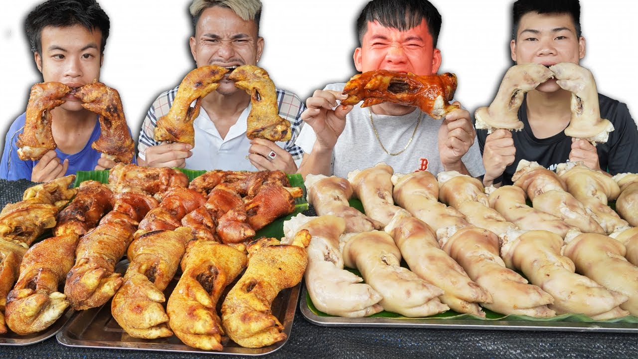 Hưng Troll | Thử Thách Người Cuối Cùng Ngừng Ăn Chân Giò Heo Sốt Cay Samyang x2 Thắng Nhận 500$
