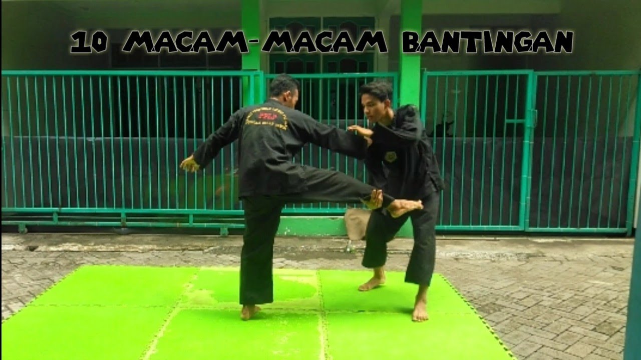 10 macam bantingan pencak silat efektif