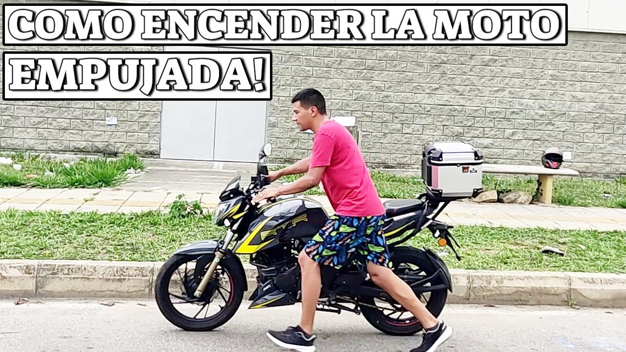 Como Encender Una Moto Sin Batería - Rodada / Empujada