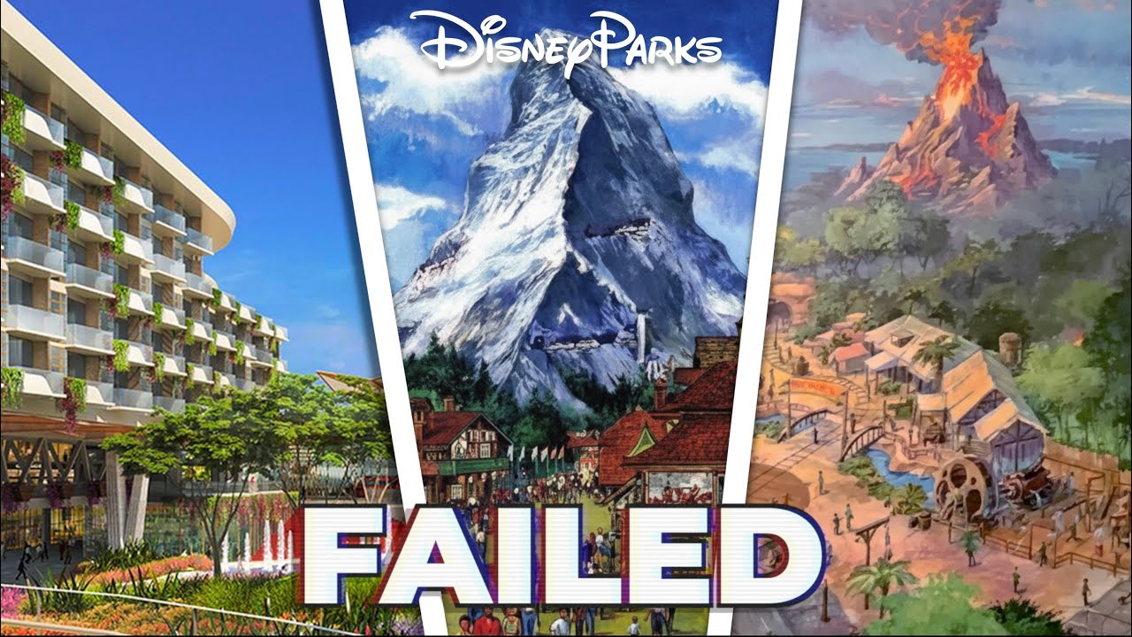 FAILED Disney Parks Expansion Plans You’ve Never Heard Of