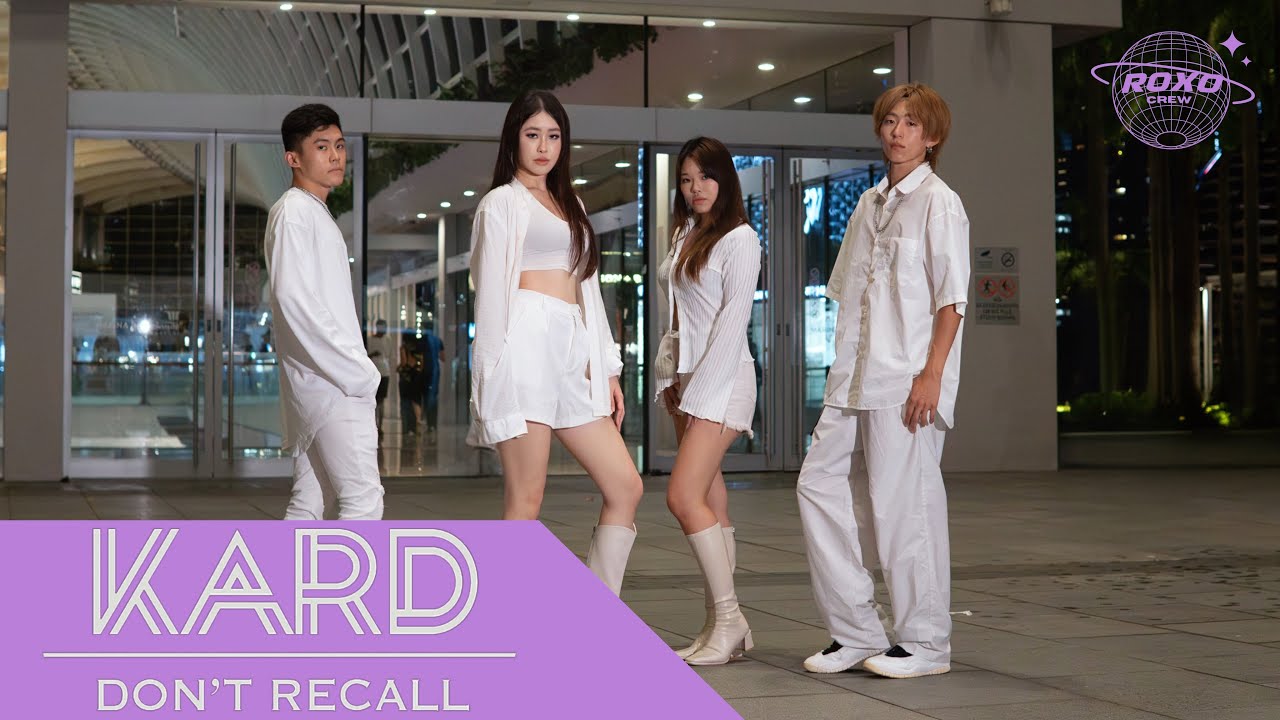 [Kpop In Public | ONE TAKE] KARD (카드) Don't Recall | Dance cover by ROXO CREW SINGAPORE