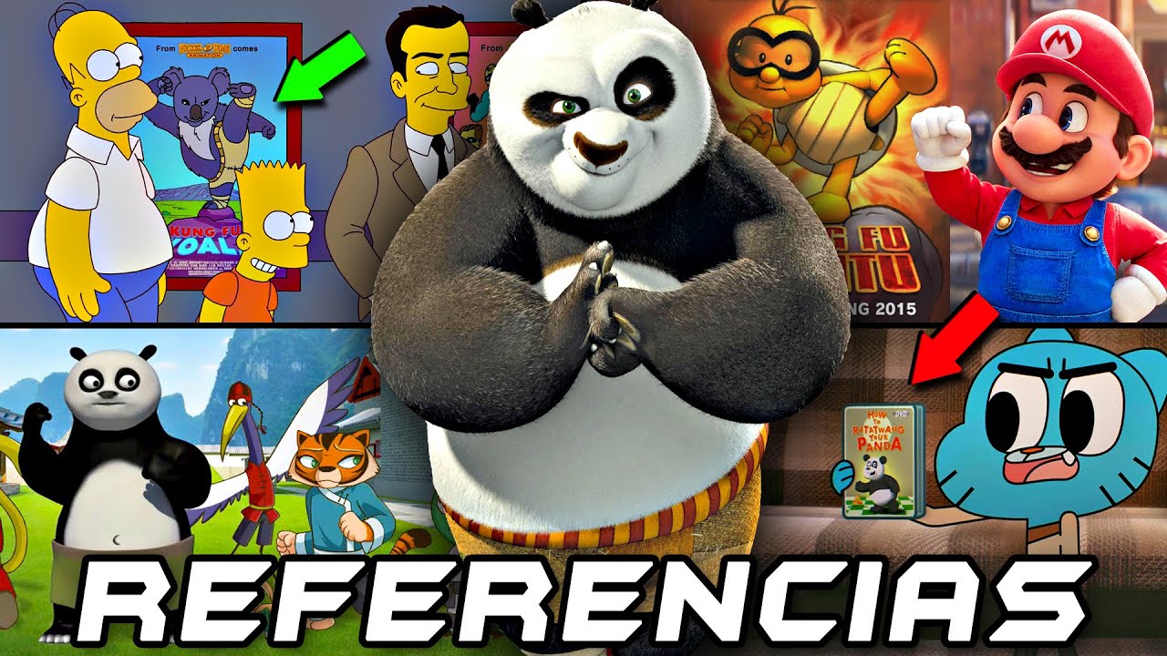 Todas las referencias a Kung Fu Panda en series y películas