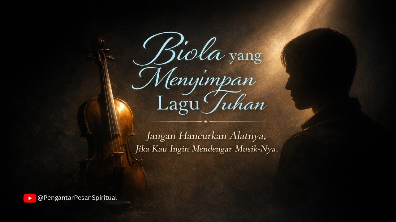 Biola yang Menyimpan Lagu Tuhan 🌹🌹