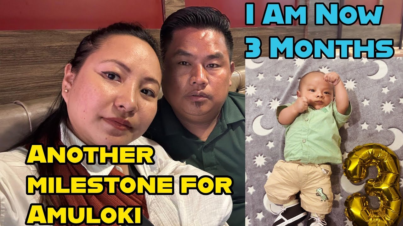 Amuloki (Imulo) turns 3 months today | Another big milestone celebration |