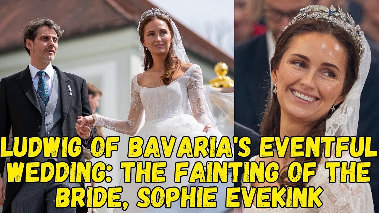 Ludwig of Bavaria's eventful wedding: the fainting of the bride, Sophie Evekink