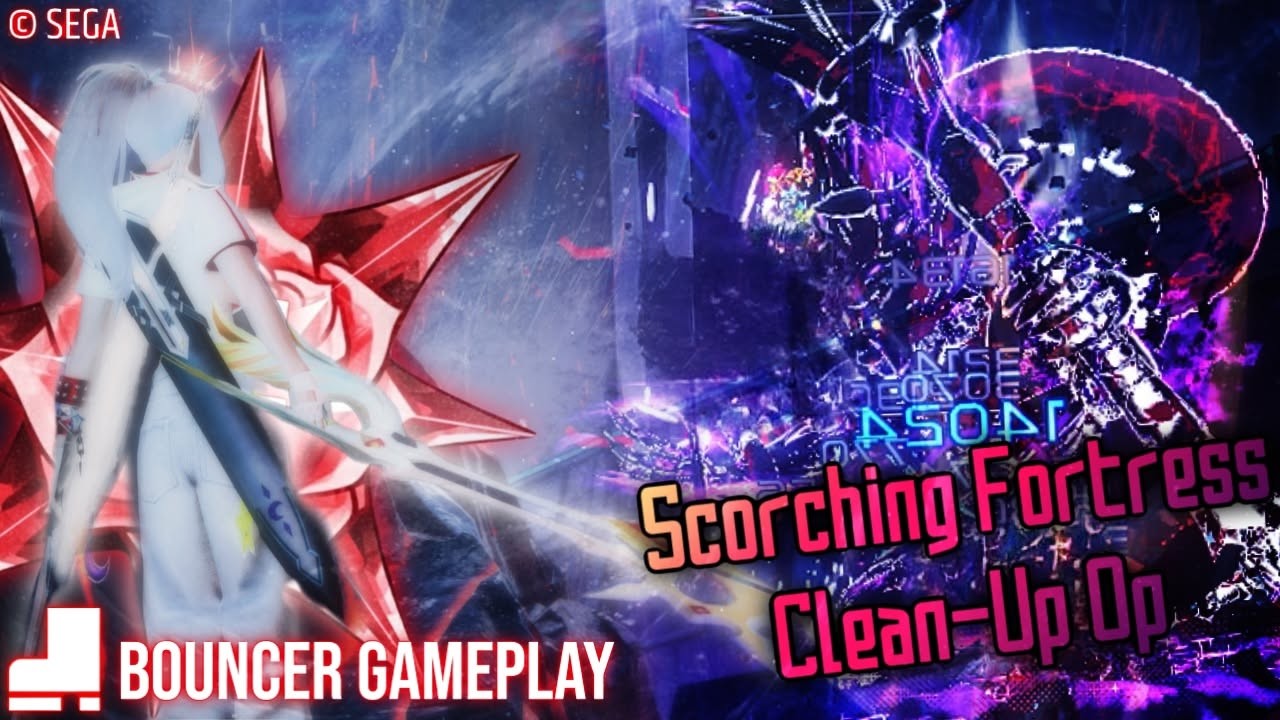 [PSO2:NGS] LTQ Drill: Scorching Fortress Clean-Up Op | (First Run) | Bo/Te/A