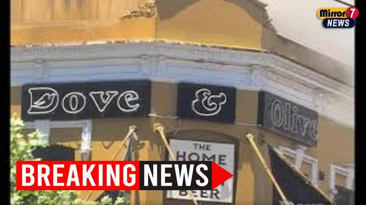 Пожар в культовом пабе Dove and Olive парализовал движение легкорельсового транспорта в районе Су...