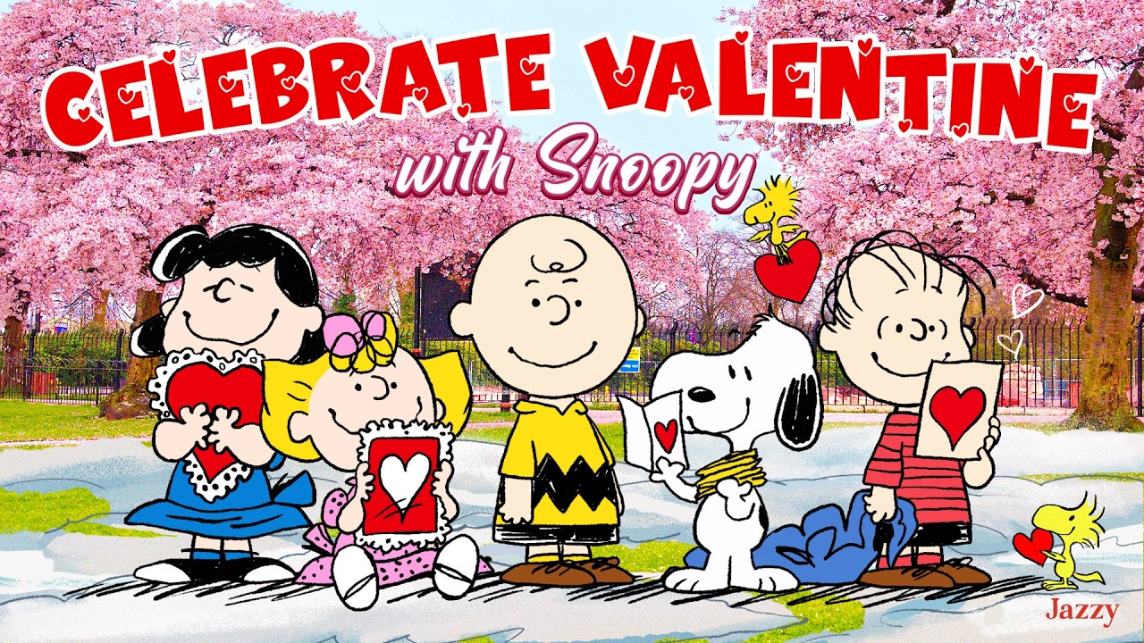 Valentine Morning Jazz with Snoopy 💖🌸| Sweet Jazz Playlist for Romantic Love Vibes by Jazzy