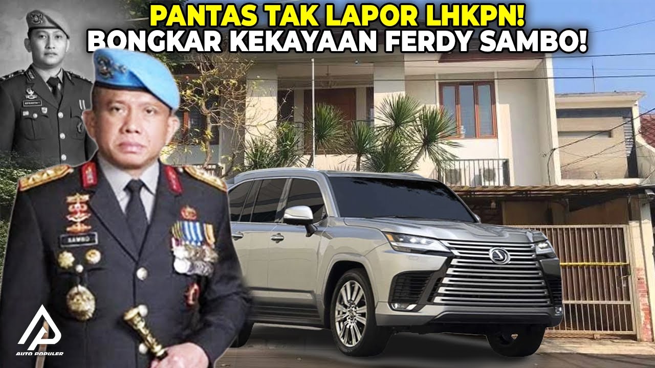 AKHIRNYA DIVONIS M4T1! Seluruh Harta Benda Ferdy Sambo Yang Nilainya Triliunan Tak Ada Gunanya!