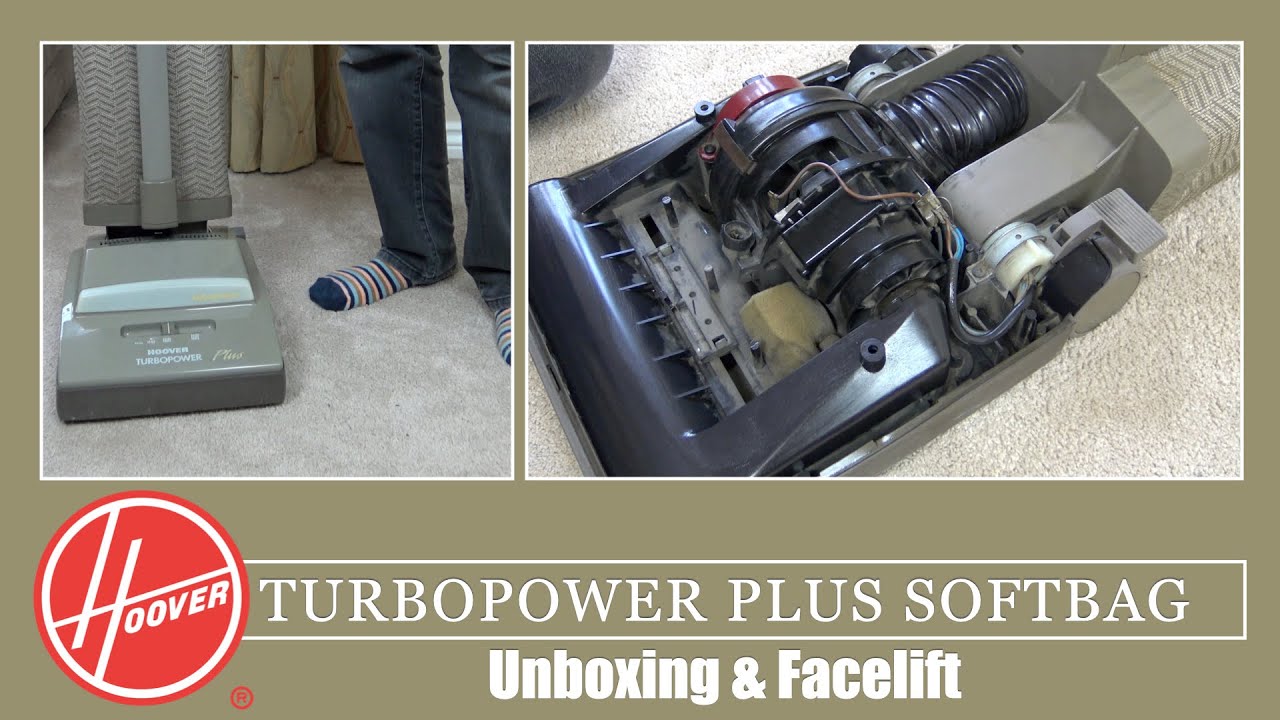 Hoover U1222 Turbopower Plus Upright Vacuum Unboxing & Facelift