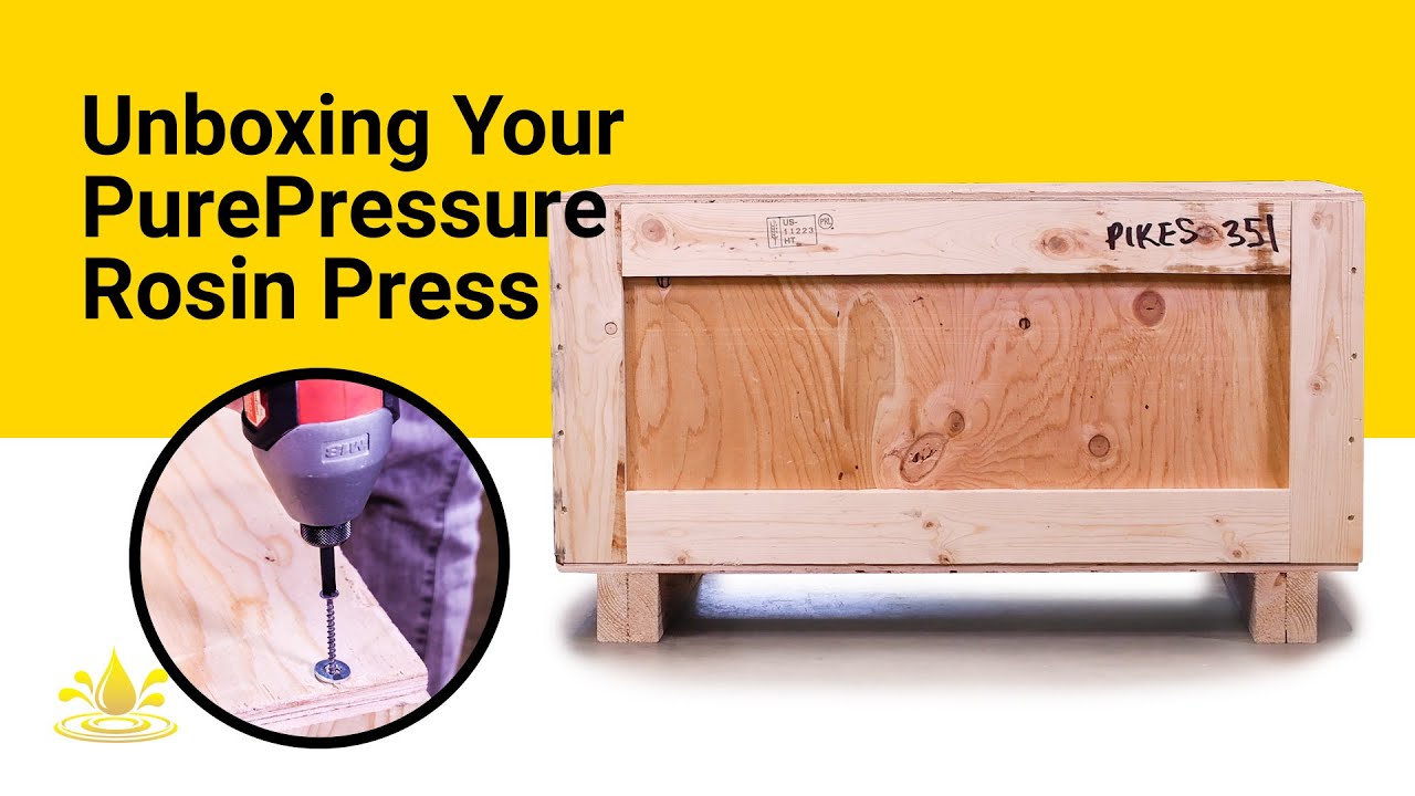 Unboxing Your PurePressure Rosin Press