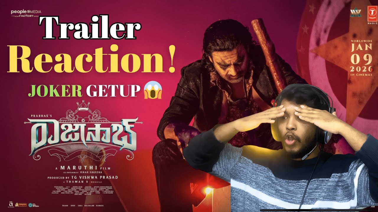 RAJA SAAB Trailer 2.0 REACTION 😱 | Prabhas Unstoppable MASS Vibes 🔥
