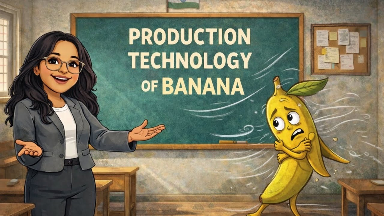 Banana Production Technology Made Easy 🍌🌱 | Complete Guide with Visuals