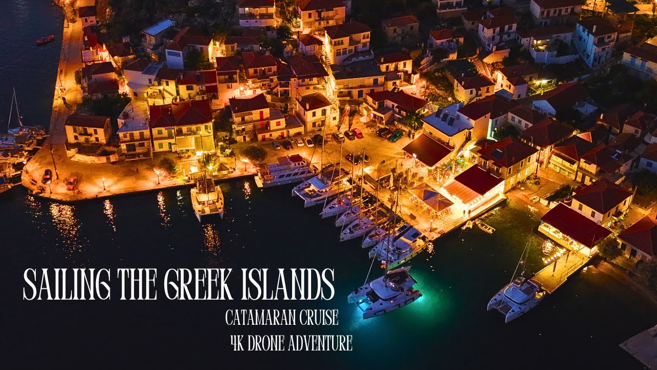 Sailing the Greek Islands in 4K | Catamaran Cruise from Volos to Skiathos & Sporades