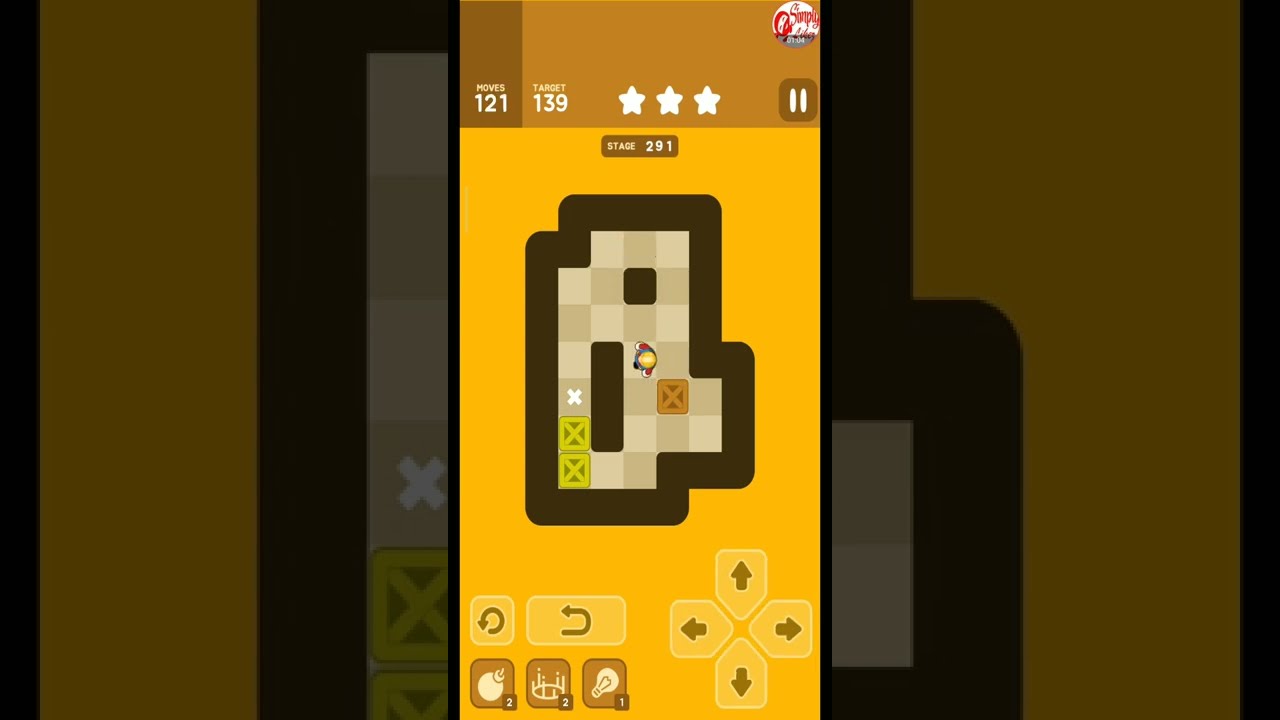 Push Maze Puzzle Stage 291