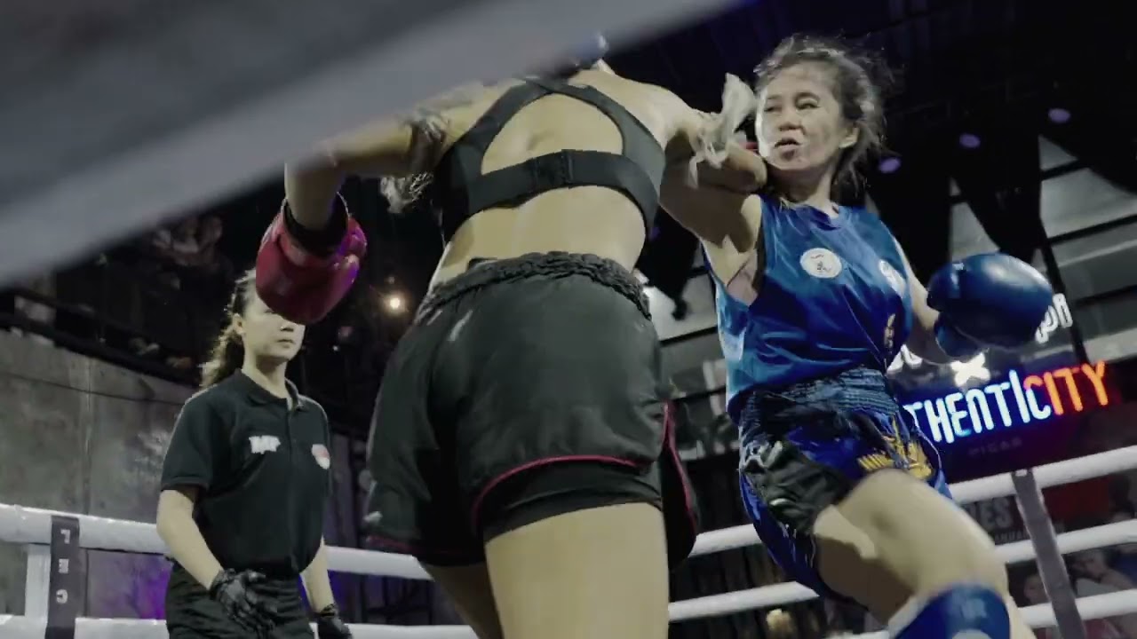 Highlight Nadya Blue Corners vs Ninda Red Corners, Celebes Fight x Triumph Fight 2025.