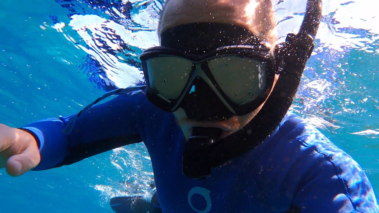 Snorkeling in El Puertito, Tenerife