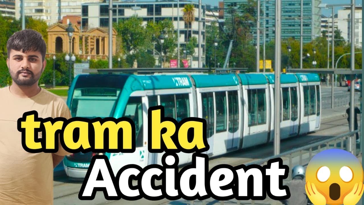 Tram ka accident ho gaya gari sy][ sara road block😳][subscribe][190]