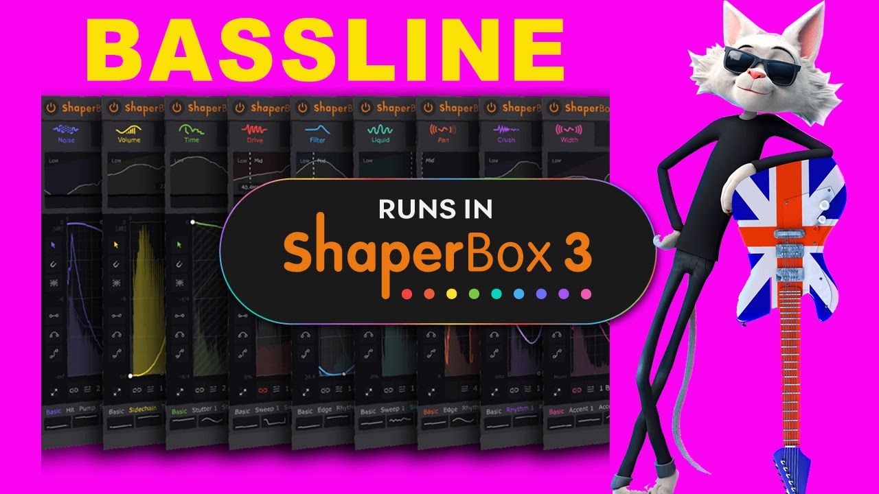 Shaperbox 3 for bassline