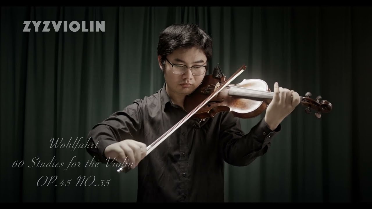 Franz Wohlfahrt: 60 Violin Etudes Op.45  No. 35