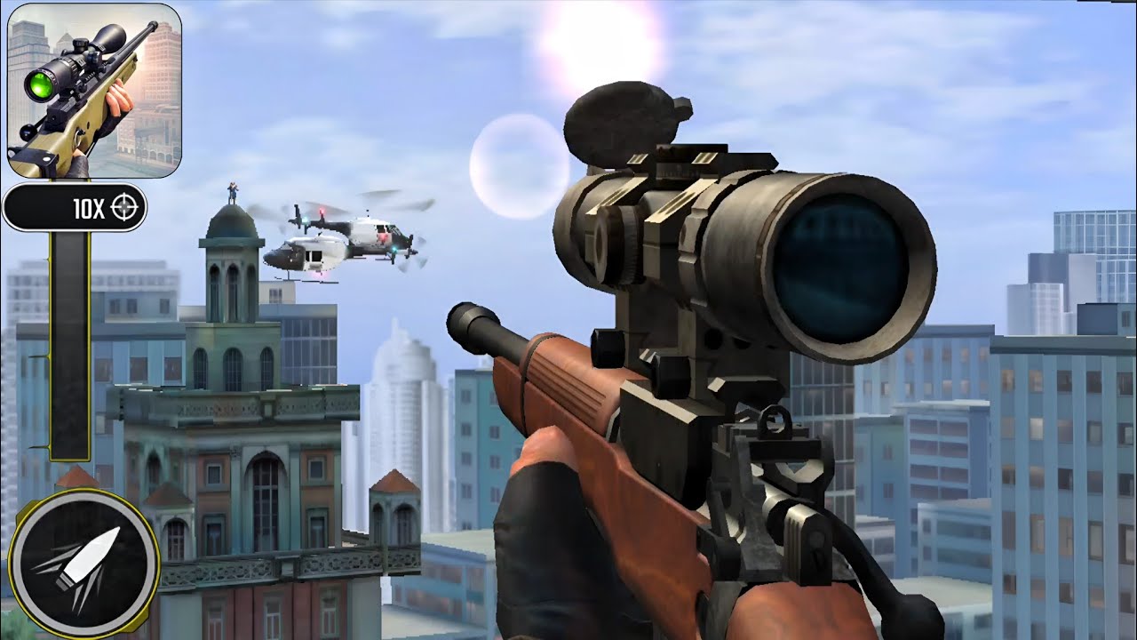 Pure Sniper Z32 Missions 6-7-8-9-10-11 - Android GamePlay