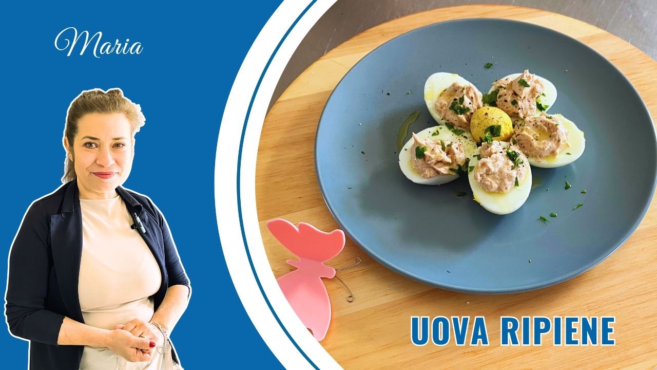 UOVA RIPIENE: antipasto immancabile nel nostro menù di Pasqua