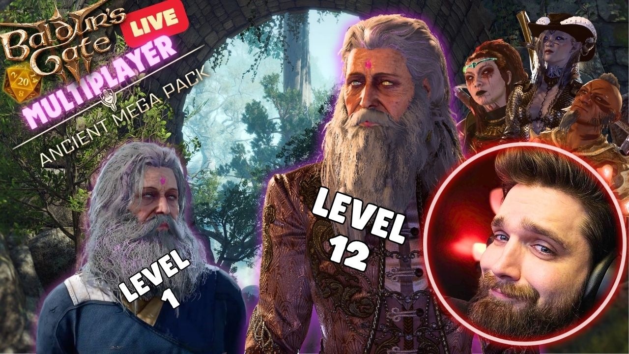 Commiting to the Meme Build | Mega Pack & Extra Encounters | BG3 4-Player!