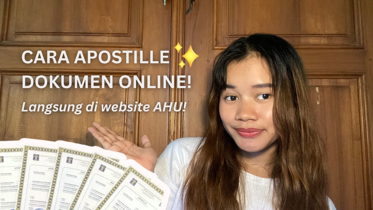 TUTORIAL MEMBUAT DOKUMEN APOSTIL UNTUK KE LUAR NEGERI Lengkap & Mudah !