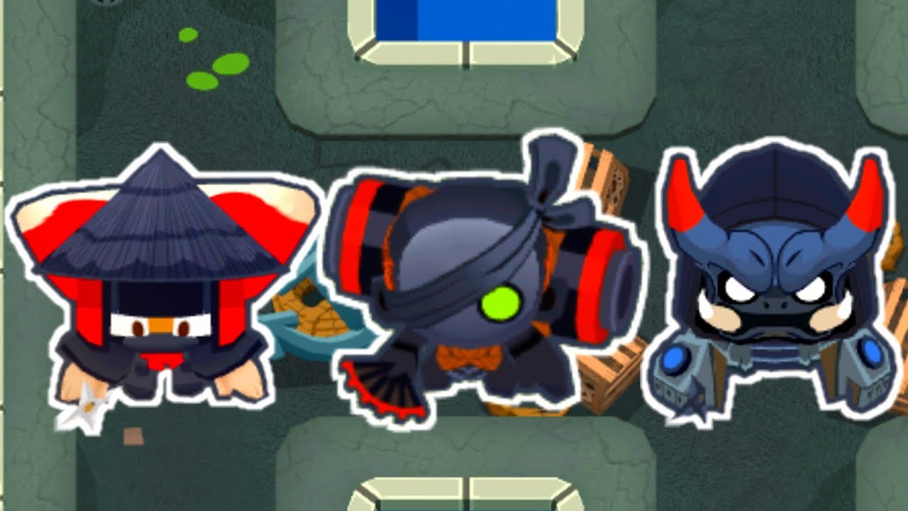Можно ли победить, используя ТОЛЬКО обезьяну-ниндзя? (Bloons TD Battles 2)
