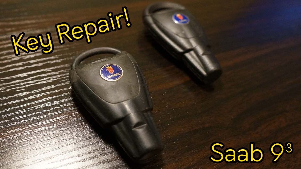 Saab 9-3 Key Fob Repair | Battery Replacement and Resync