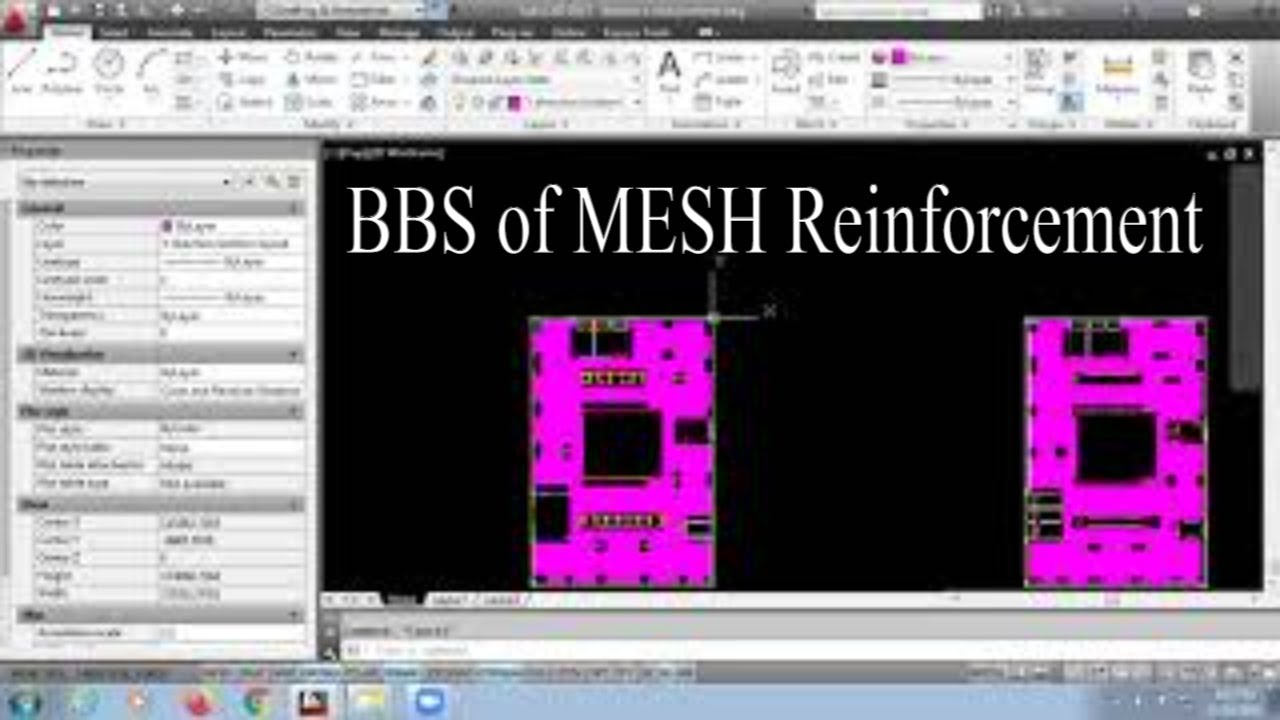 BBS of Flat Slabs using AutoCAD| DATA EXTRACTION BY QUANTITY ESTIMATION AND BILLING ENGINEERS
