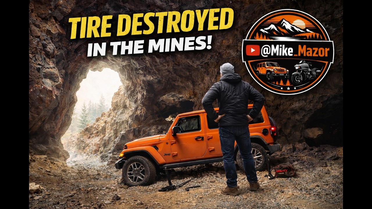 EPISODE 6: Off-Roading Abandoned Mines & Trail Tire Failure