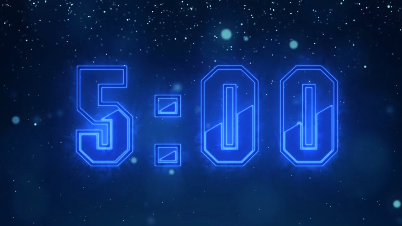 5 Minute UNDERWATER Countdown Timer 🌊⏳ (4K)