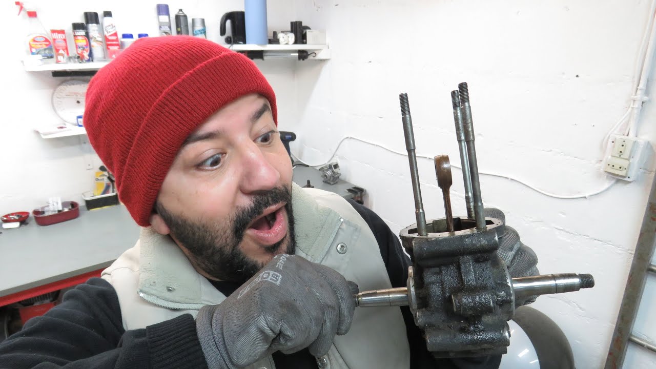 MBK 51: ép 2  je monte le bas moteur tout neuf !!