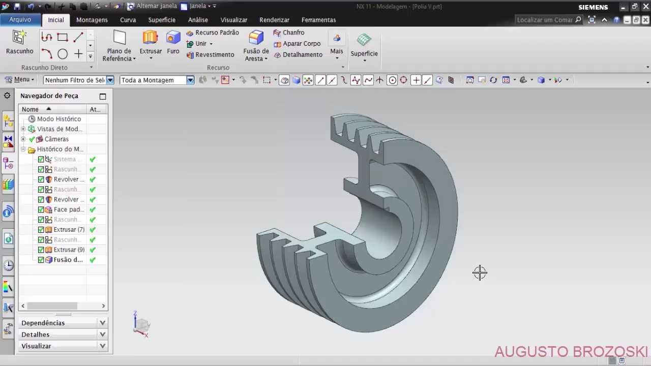 NX Siemens V Pulley Polia V