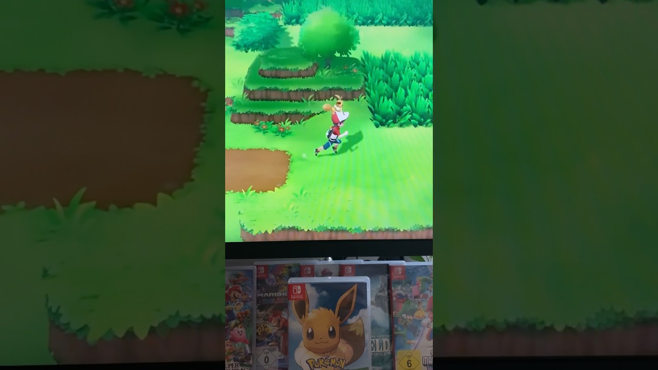 Pok&eacute;mon Let&lsquo;s Go Eevee - Nintendo Switch gameplay