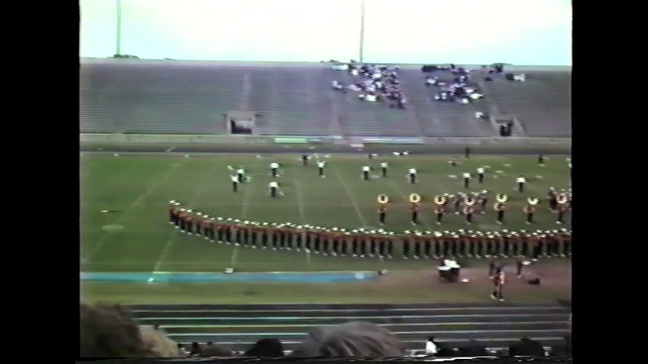 Laredo: Nixon High School Band 1987 - UIL 5A State Marching Contest Prelims