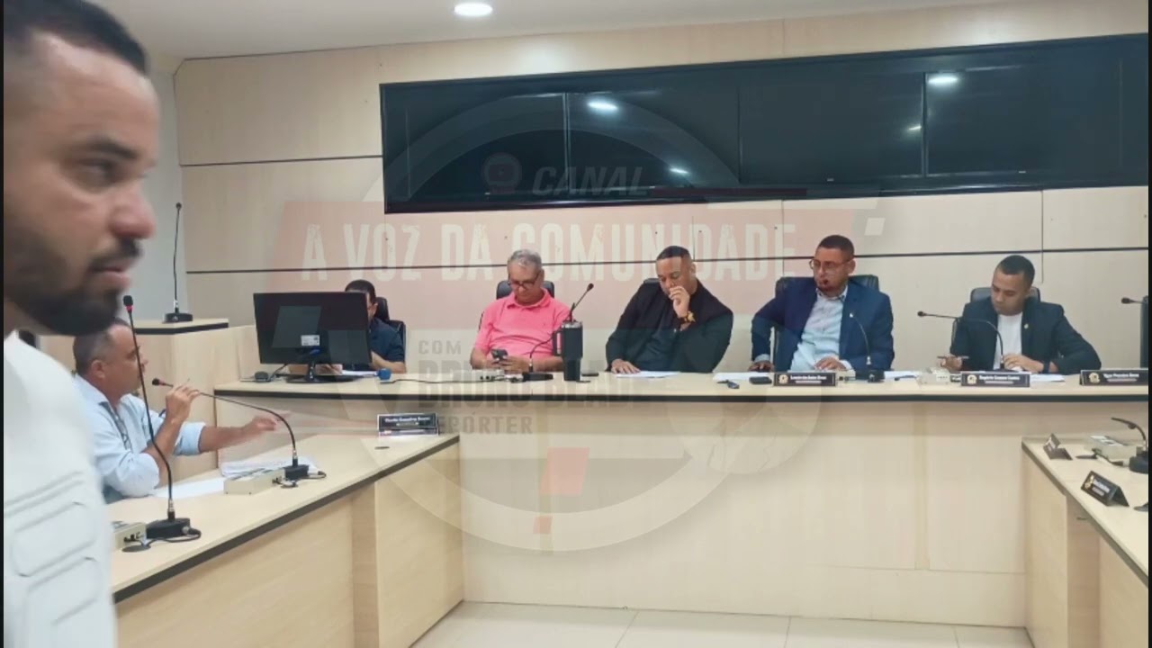 SECRETÁRIO DE TRANSPORTE TENTA INTIMIDAR VEREADORES NA CPI DA ÁGUAS DO RIO JAPERI RJ.