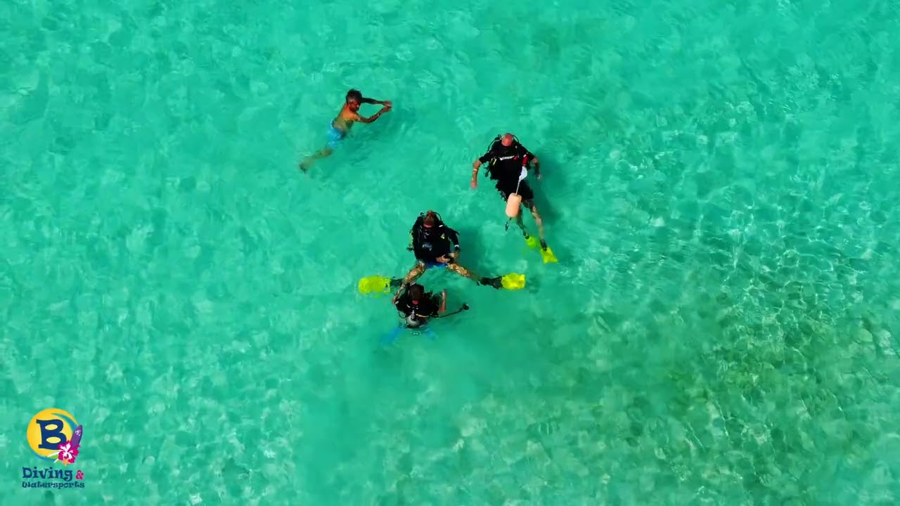 DRONEFILM B Diving & Watersports at Cas Abao Beach, Curacao