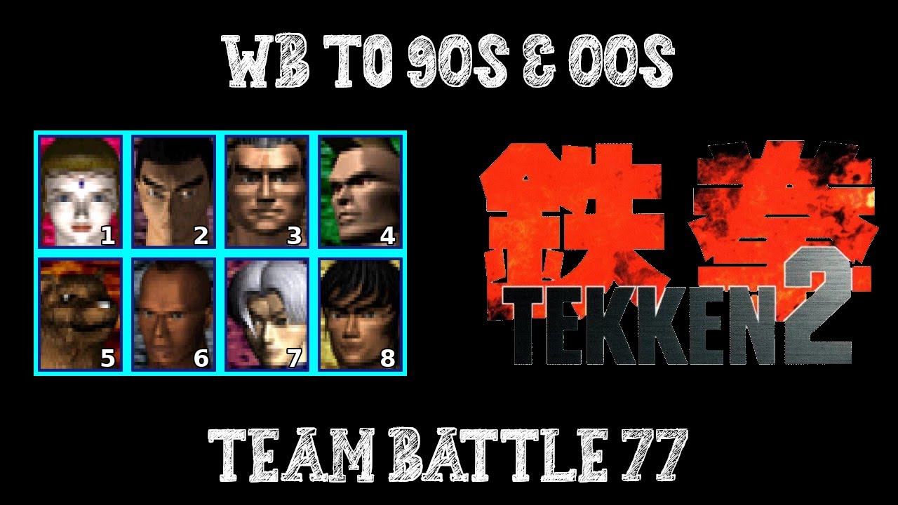 🎮 Tekken 2 Hard Difficulty | 🔥Team Battle Mode #77 🔥| Duckstation Gameplay