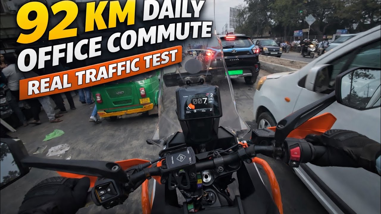KTM Adventure 390 | 92KM Daily Commute – Miles Before Work (Day 1)