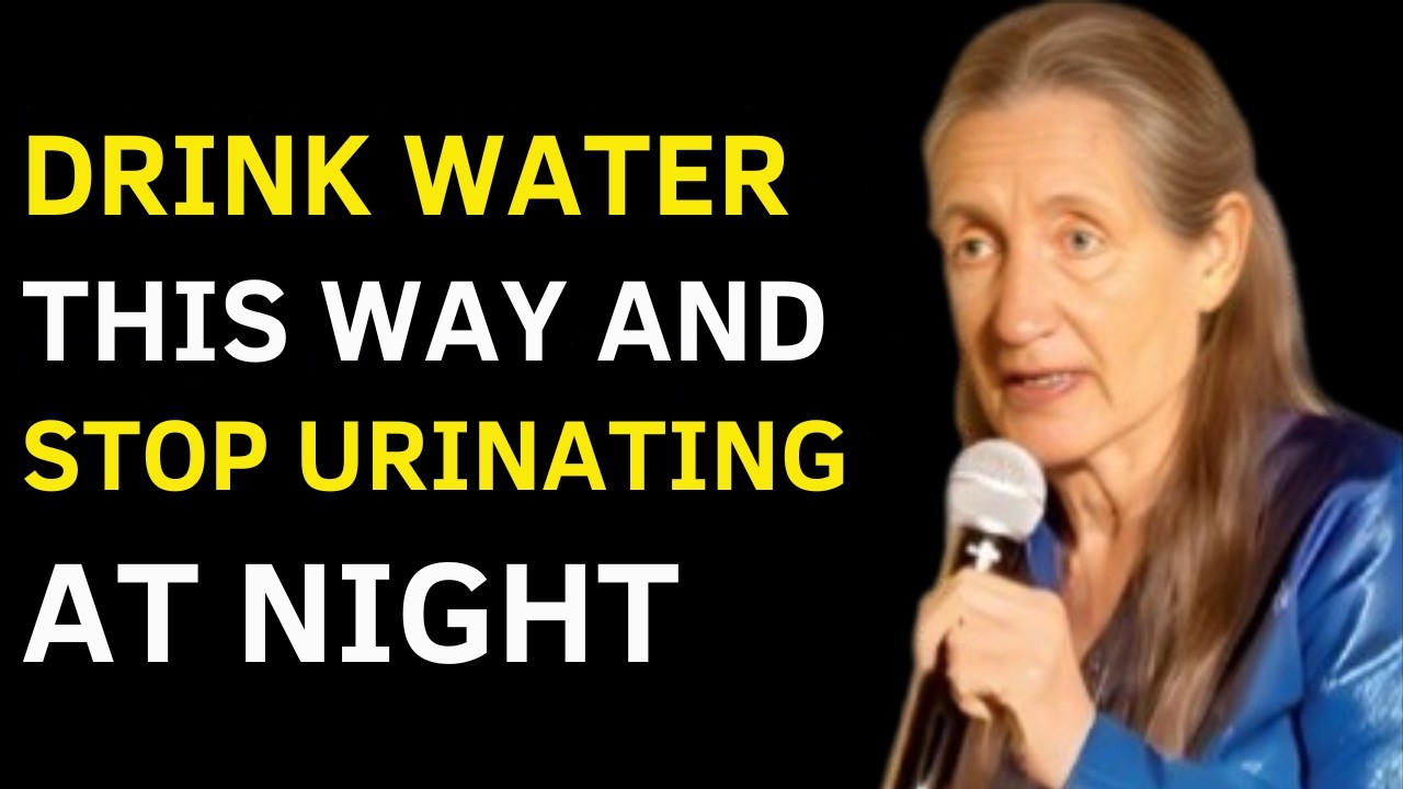 UROLOGIST REVEALS: How to drink water to avoid getting up at night | | dr. Barbara O’Neill
