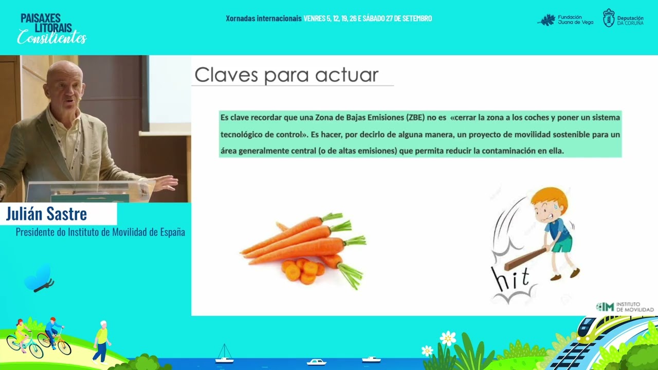 Xornadas internacionais: Paisaxes litorais consilientes | Intervención Julián Sastre