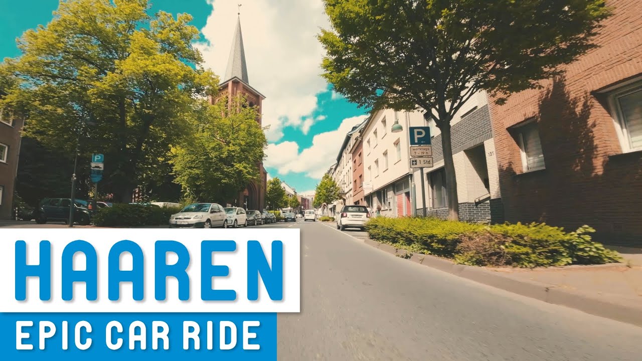 Aachen Haaren 🇩🇪 - Epic Car Ride - Rundfahrt mit dem Auto - Driving Tour - AIX WALKER