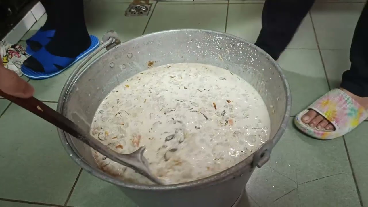 過年阿嬤教我炊粿之大人炊粿小孩別亂說話~