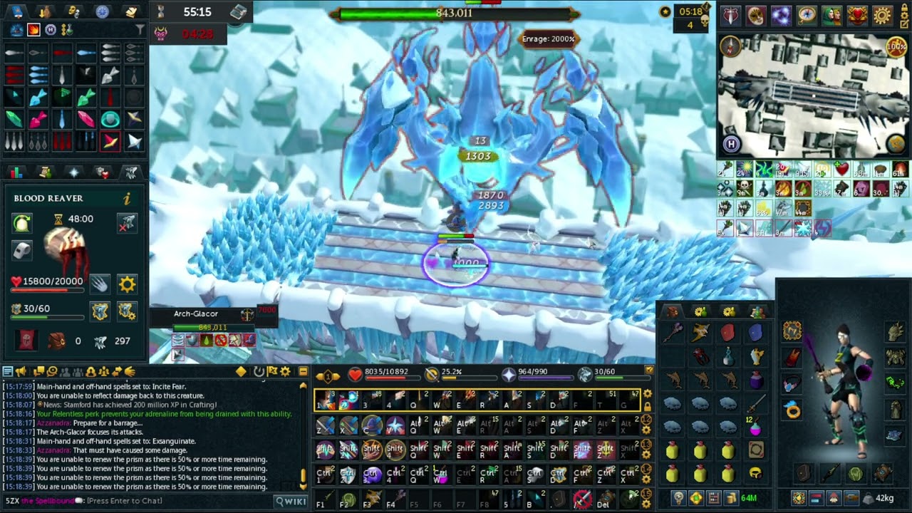 Arch Glacor - 2000% (Magic Only) [RuneScape 3]