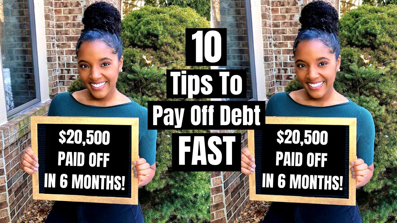 10 Tips To Pay Off Debt FAST!