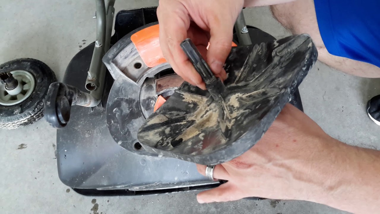 Fixing a stuck Scotts Pro Edgeguard spreader
