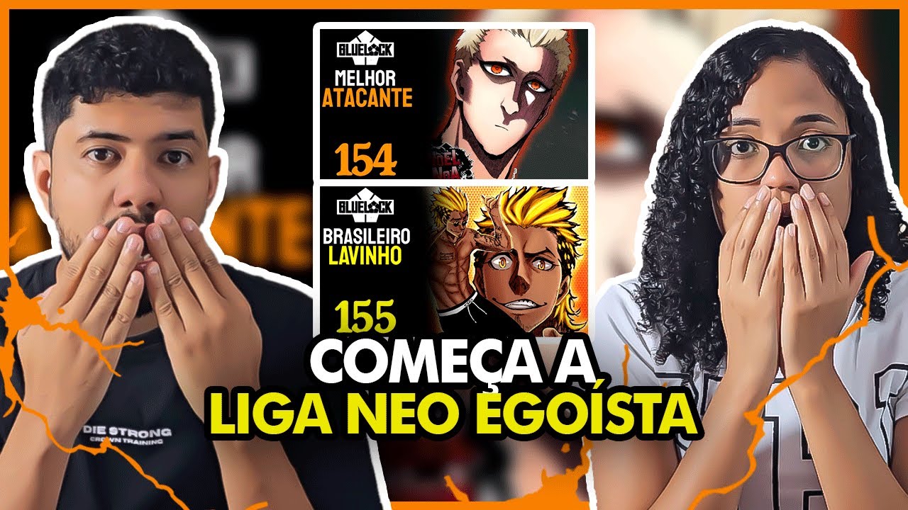 REACT | BLUE LOCK - CAPÍTULO 154 E 155 | DUBLADO - Crow | Caçadores React